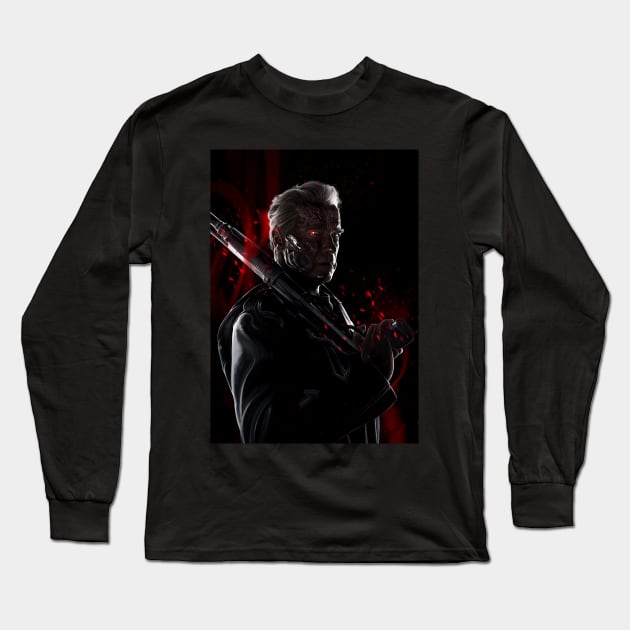 Terminator Genisys Long Sleeve T-Shirt by dmitryb1